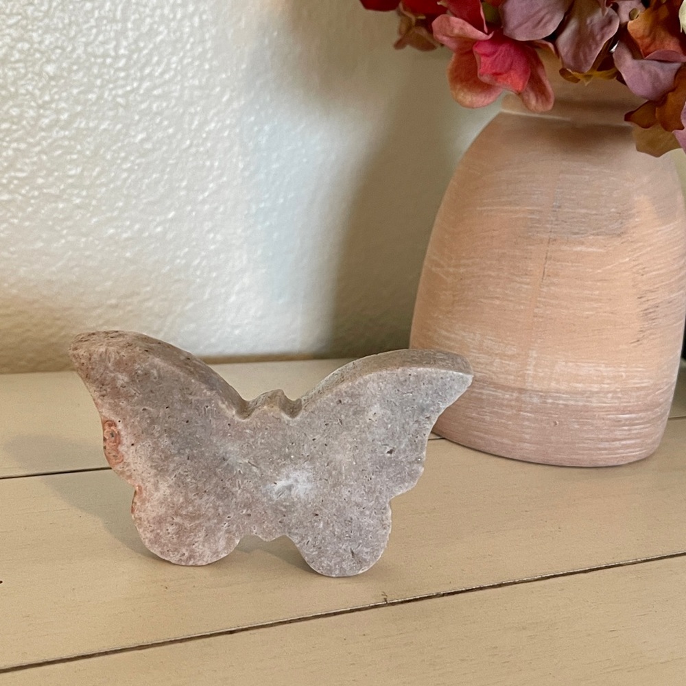 Butterfly Gemstone sculpture